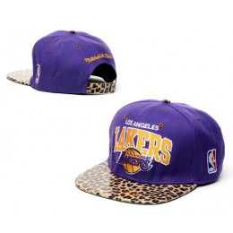 Los Angeles Lakers NBA Snapback Hat 60D12