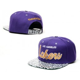 Los Angeles Lakers NBA Snapback Hat 60D13
