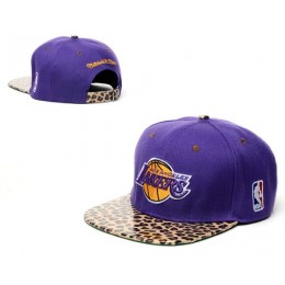Los Angeles Lakers NBA Snapback Hat 60D14