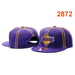 Los Angeles Lakers NBA Snapback Hat PT115