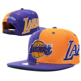 Los Angeles Lakers NBA Snapback Hat SD07