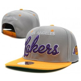 Los Angeles Lakers NBA Snapback Hat SD21