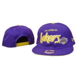 Los Angeles Lakers NBA Snapback Hat Sf3