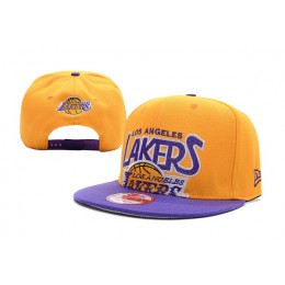 Los Angeles Lakers NBA Snapback Hat XDF237