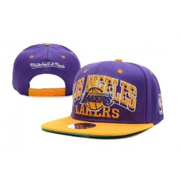 Los Angeles Lakers NBA Snapback Hat XDF274
