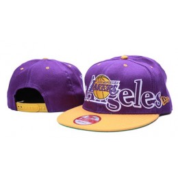 Los Angeles Lakers NBA Snapback Hat YS105