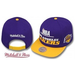 Los Angeles Lakers Snapback Hat LX17
