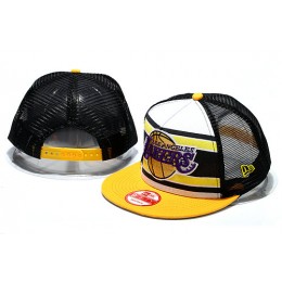 Los Angeles Lakers Mesh Snapback Hat YS1 0512