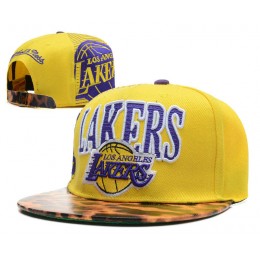 Los Angeles Lakers Snapback Hat DF 0512