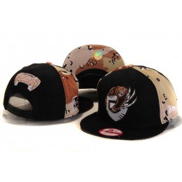Memphis Grizzlies Black Snapback Hat YS 2