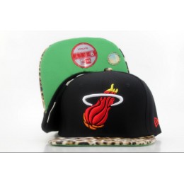 Miami Heat Snapback Hat QH 1