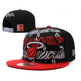 Miami Heat Snapback Hat SD 10