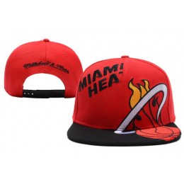 Miami Heat Snapback Hat XDF 18