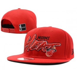 Miami Heat Snapback Hat SD 7605