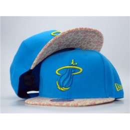 Miami Heat Blue Snapback Hat ZY