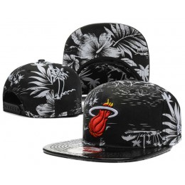 Miami Heat Snapback Hat SD 15