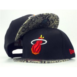 Miami Heat Snapback Hat ZY 1
