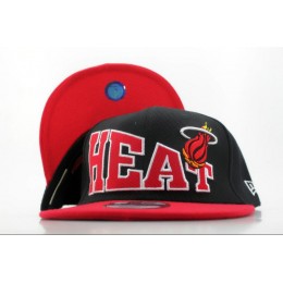 Miami Heat Snapback Hat QH 2
