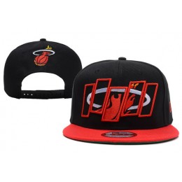 Miami Heat Snapback Hat XDF 21