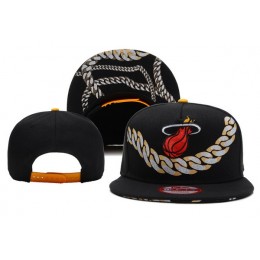 Miami Heat Snapback Hat XDF 23