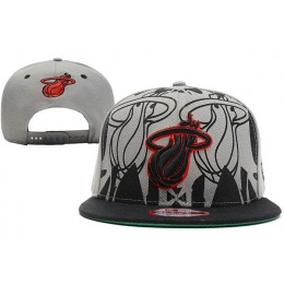 Miami Heat Snapback Hat XDF 26