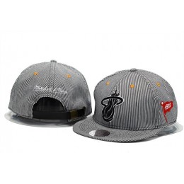Miami Heat Snapback Hat 0903 6