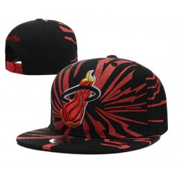Miami Heat Snapback Hat DF 3 0613