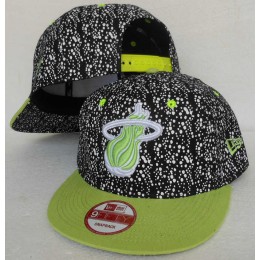 Miami Heat Snapback Hat SJ 1 0613