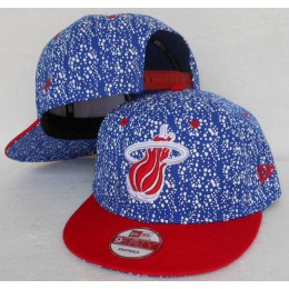 Miami Heat Snapback Hat SJ 0613