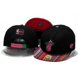 Miami Heat Snapback Hat YS 2 0613
