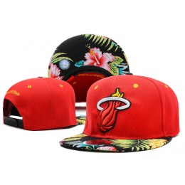 Miami Heat Snapback Hat DF 0721