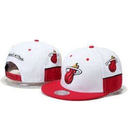 Miami Heat Snapback White Hat 1 GS 0620