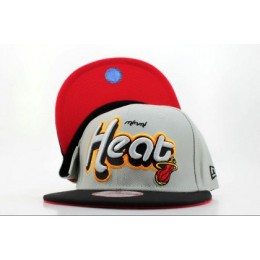 Miami Heat Snapback Hat QH a3