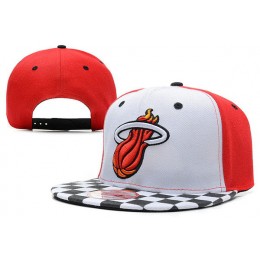 Miami Heat Snapback Hat XDF 10