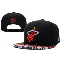 Miami Heat Snapback Hat XDF 12