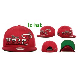 Miami Heat Snapback Hat GF 3