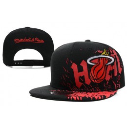 Miami Heat Snapback Hat XDF 6