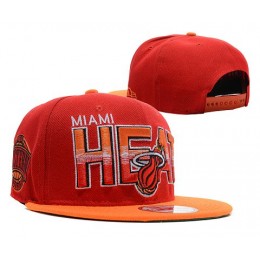 Miami Heat NBA Snapback Hat SD06