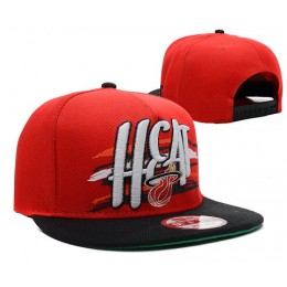 Miami Heat NBA Snapback Hat SD11