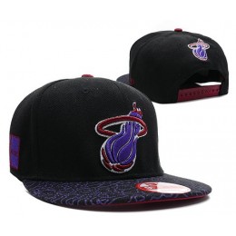 Miami Heat NBA Snapback Hat SD24