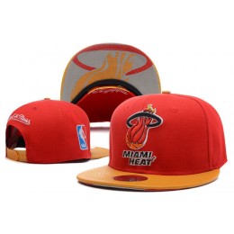 Miami Heat Snapback Hat DF3 0512