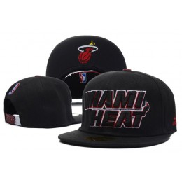 Miami Heat Snapback Hat DF4 0512