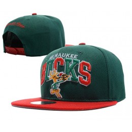 Milwaukee Bucks NBA Snapback Hat SD