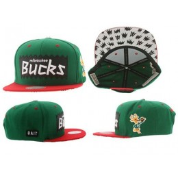 Milwaukee Bucks NBA Snapback Hat Sf3