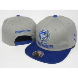 Minnesota Timberwolves Mitchell&Ness Snapback Hat DD 0009
