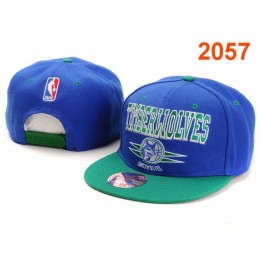 Minnesota Timberwolves NBA Snapback Hat PT038