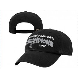 2013 Champions San Antonio Spurs Black Peaked Cap DF 0512