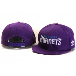 New Orleans Hornets Purple Snapback Hat YS