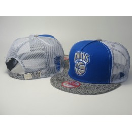 New York Knicks Mesh Snapback Hat LS 0613