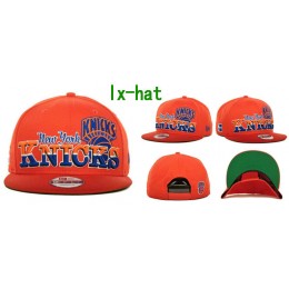 New York Knicks Orange Snapback Hat GF